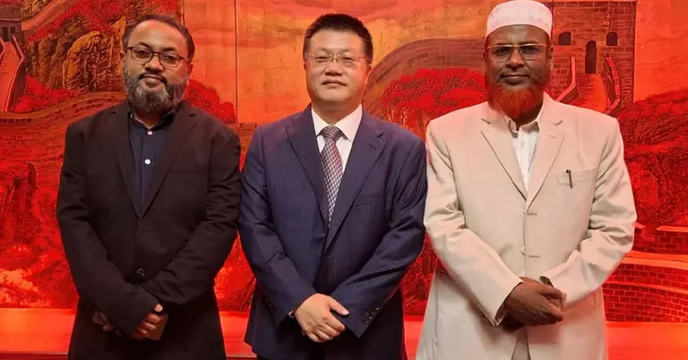 চায়না লিবারেশন আর্মির প্রতিষ্ঠাবার্ষিকীতে জামায়াত প্রতিনিধি দল